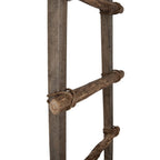 Handdoekhouder 140 cm Bruin Hout Decoratie Ladder