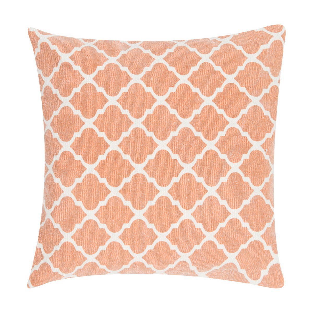 Moroccan Print kussen oranje 45x45cm