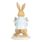 Decoratie Beeld Konijn 15 cm Beige Kunststof
