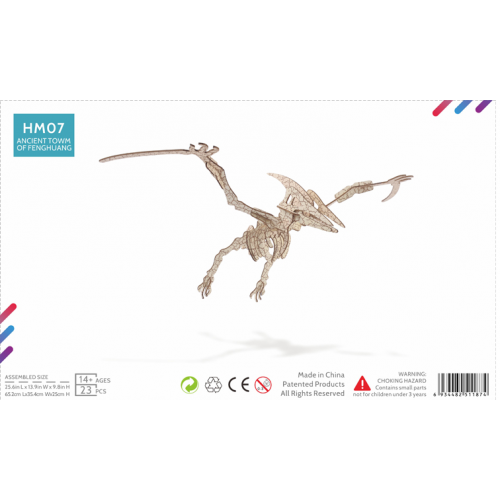 Bouwpakket Pterosaurus- kleur