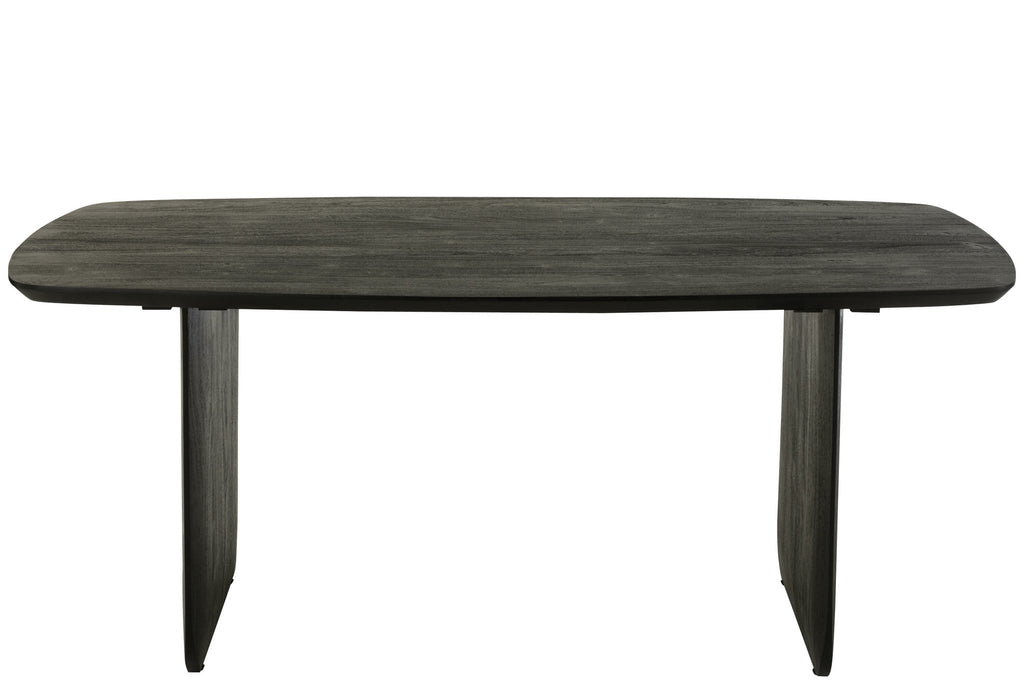 J-Line eettafel - hout - zwart