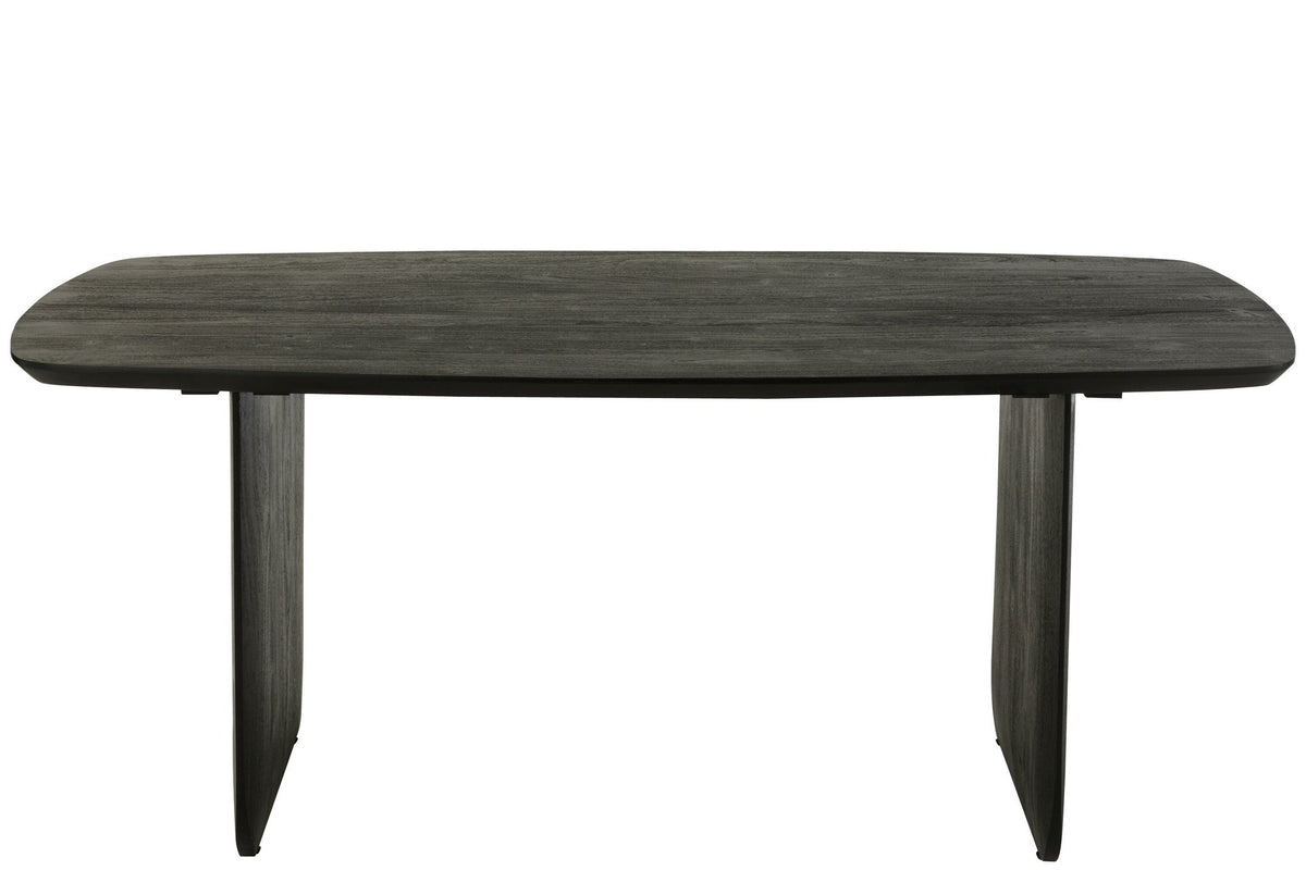 J-Line eettafel - hout - zwart