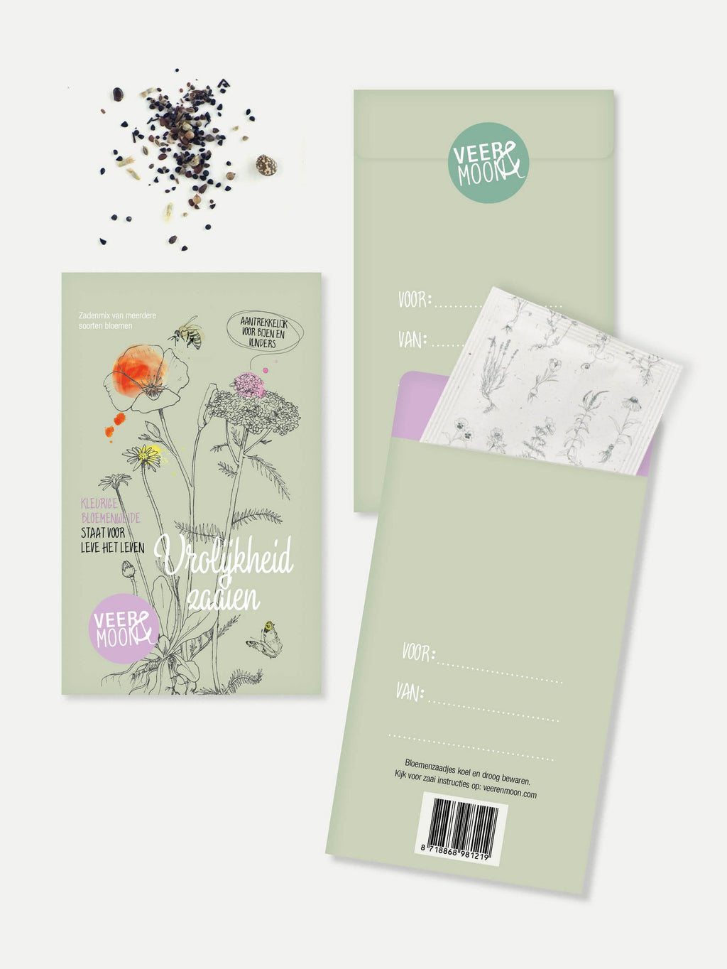 Bloemenzaden 'Vrolijkheid zaaien'