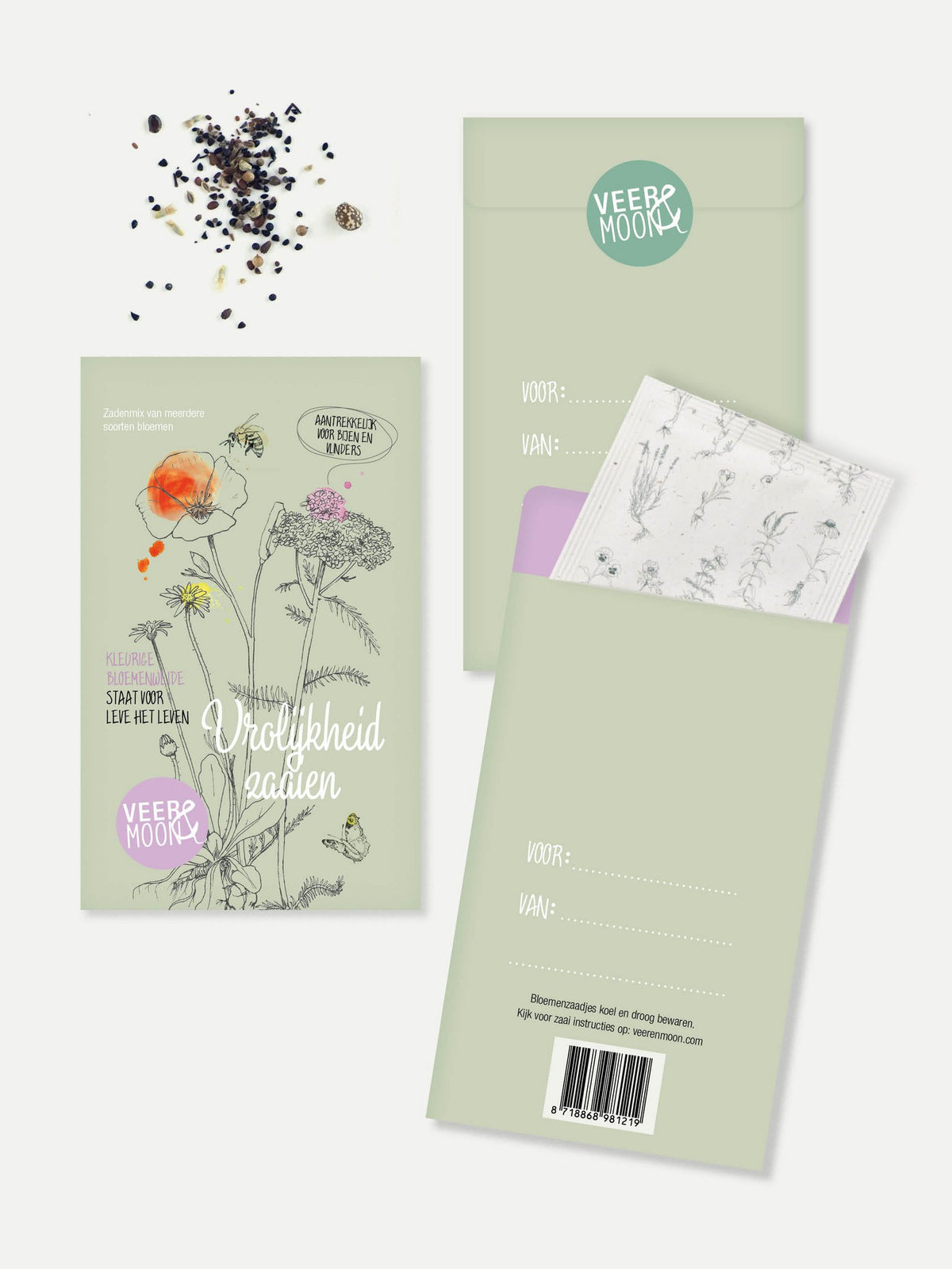Bloemenzaden 'Vrolijkheid zaaien'