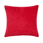Knitted Santa kussen rood 40x40cm