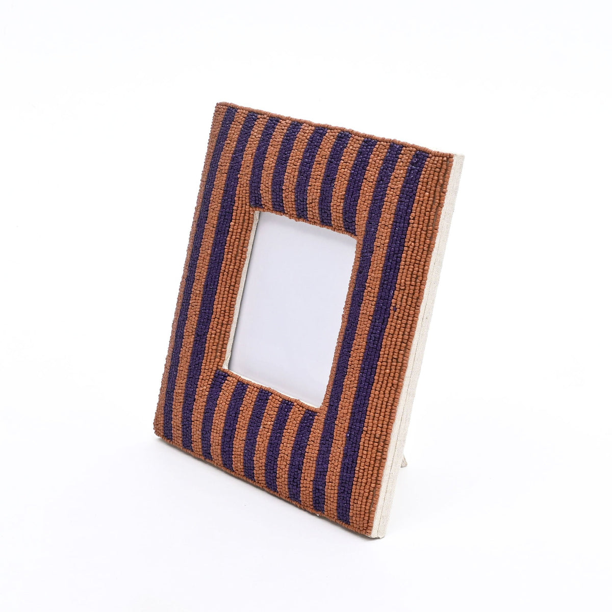 Fotolijst - Royal Plum & Cacao kralen - 4x4 Inch