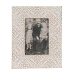 Fotolijst 10x15 cm Wit Beige Hout Fotokader