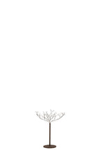J-Line decoratie Boom - metaal - bruin - small
