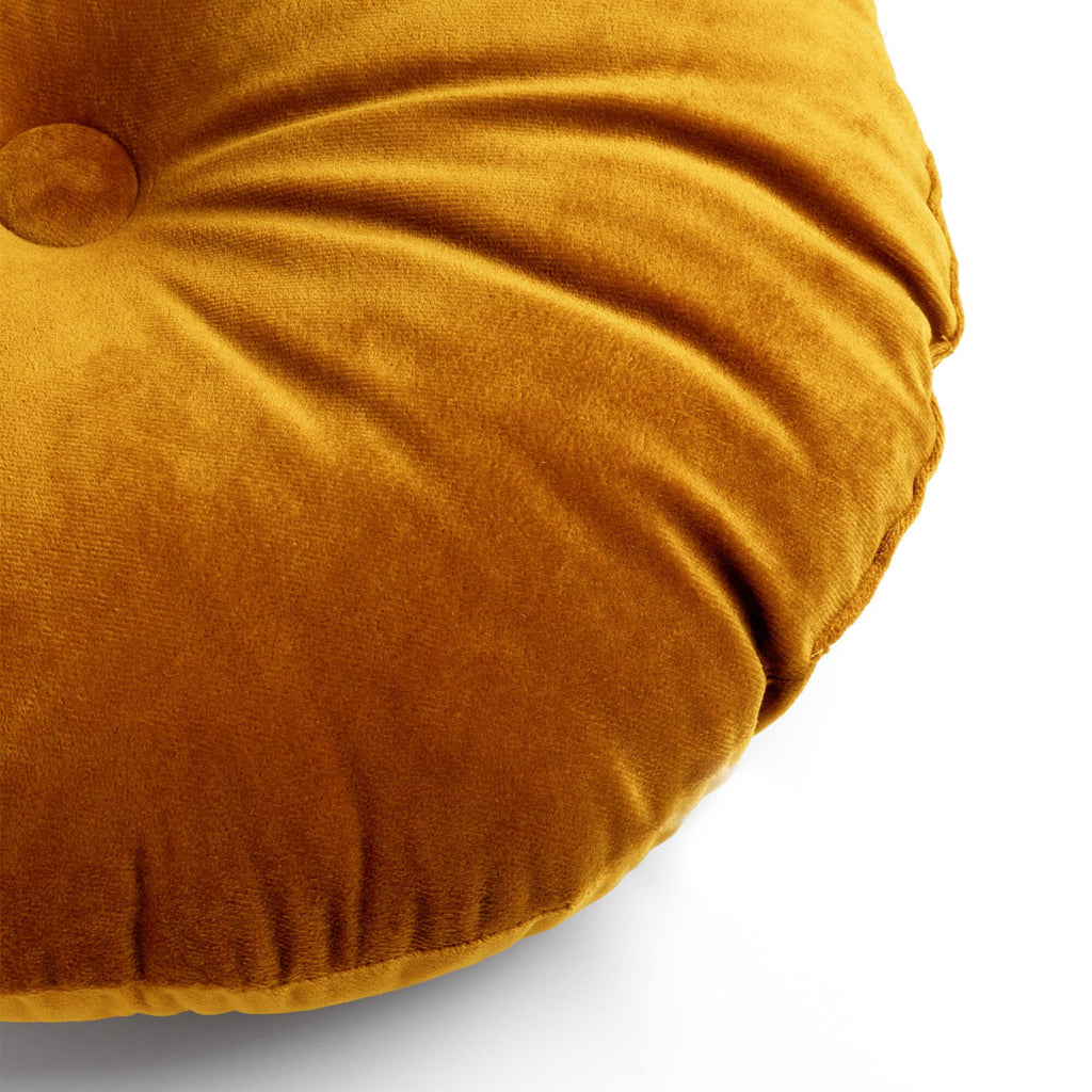Nederlands decor olly - kussen 40 cm - chai thee - geel -ochre