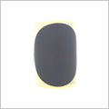 Krijt etiket - rond 97 mm - rol van 250 stuks