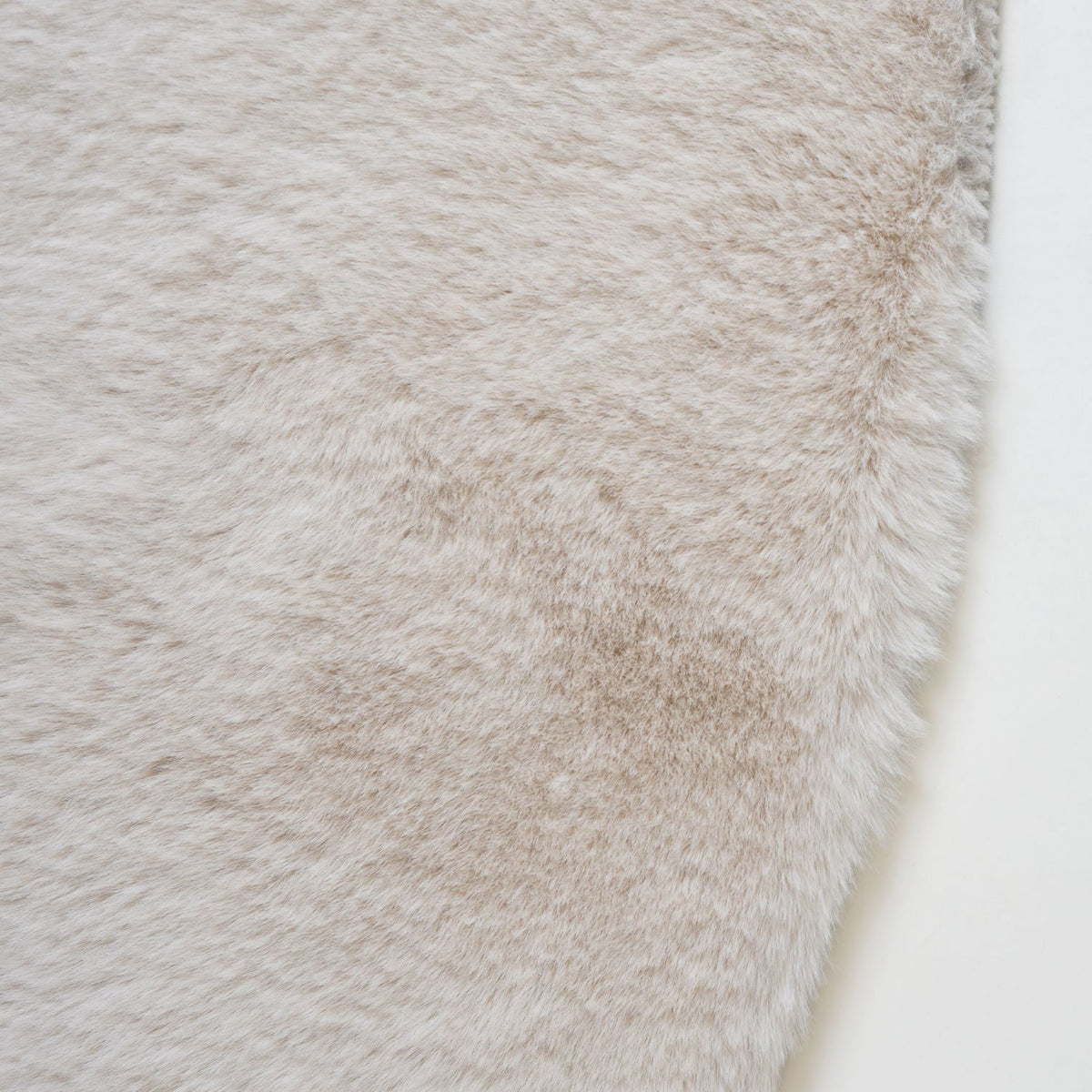 Vloerkleed Velluto Beige - Rond ø160 cm