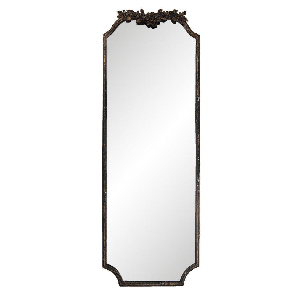 Spiegel 50x142 cm Beige IJzer Grote Spiegel
