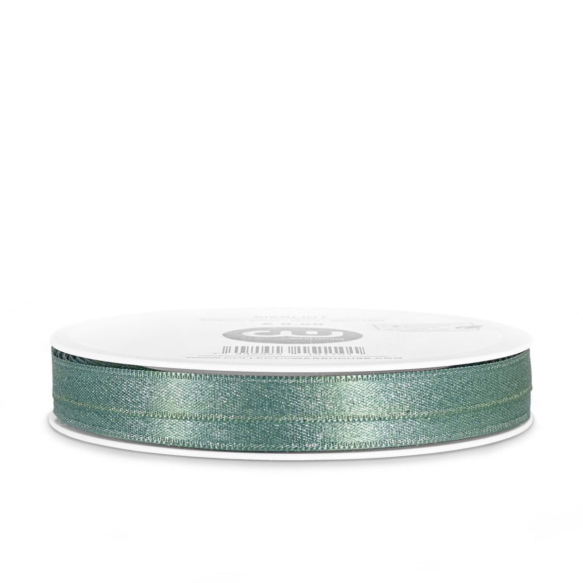 Satijnlint - 10mm - 20m - met glitter