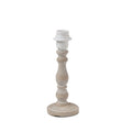 Lampenvoet Ø 10x26 cm Bruin Hout Lampvoet