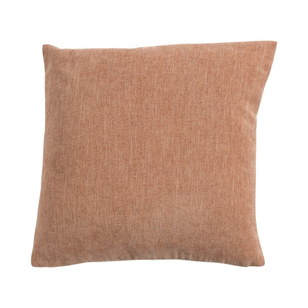 Kussen Queen chenille roze 45x45cm