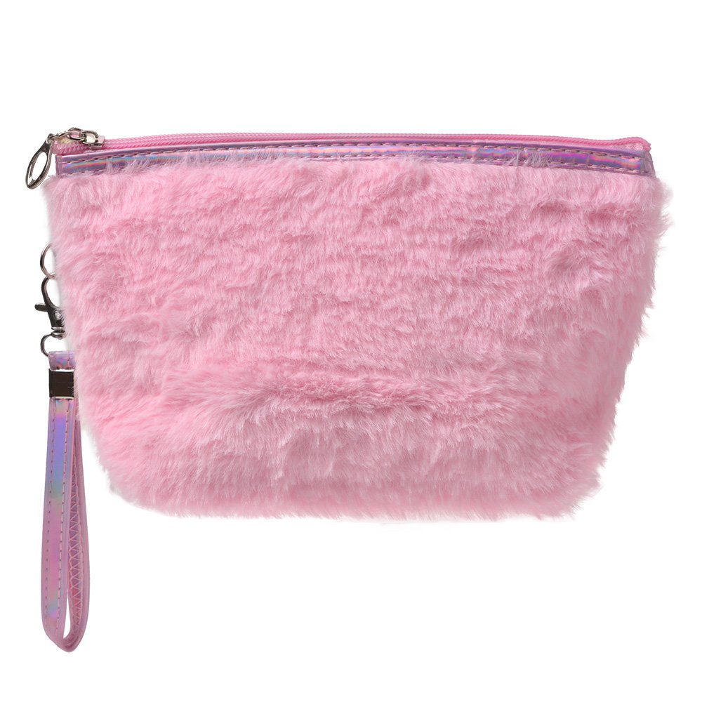 Toilettas Dames Hart 23x13 cm Roze Polyurethaan