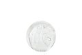 J-Line presse-papier Ringen - glas - transparant - S
