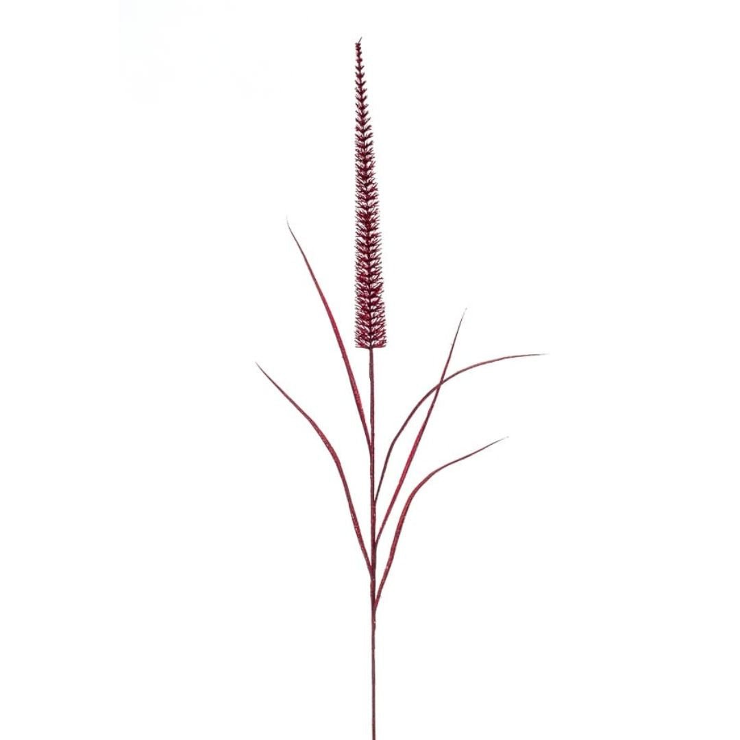 Pennisetum Stam Kunstglitter Bordeaux 106cm
