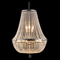 Kroonluchter Ø 60x85-200 cm Zilverkleurig IJzer Hanglamp