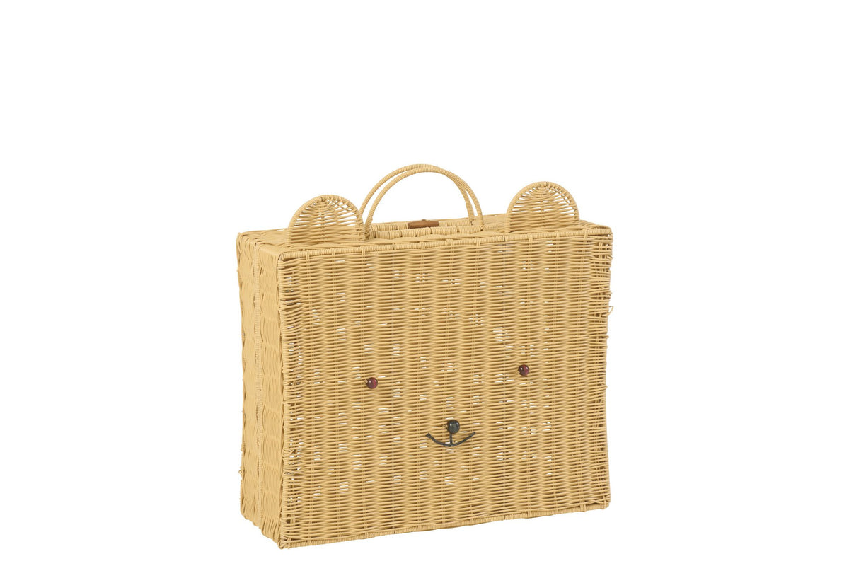 J-Line mand Koffer - kunststof - naturel - L