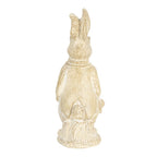 Beeld Konijn 11 cm Wit Kunststof