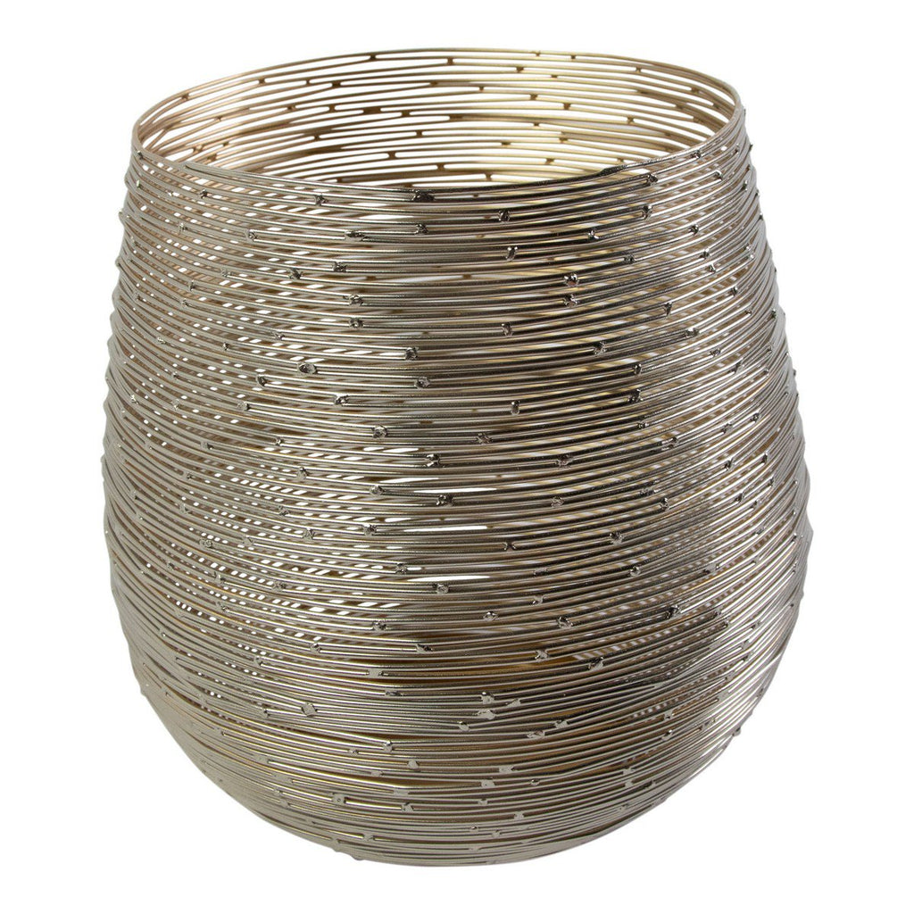 Lantaarn Ijzer elara goud h20 d20cm