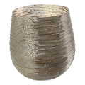 Lantaarn Ijzer elara goud h20 d20cm