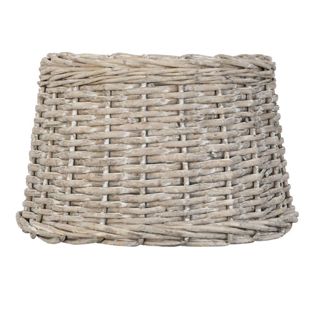 Lampenkap Hanglamp Ø 30x19 cm Beige Rotan Rieten Lampenkap