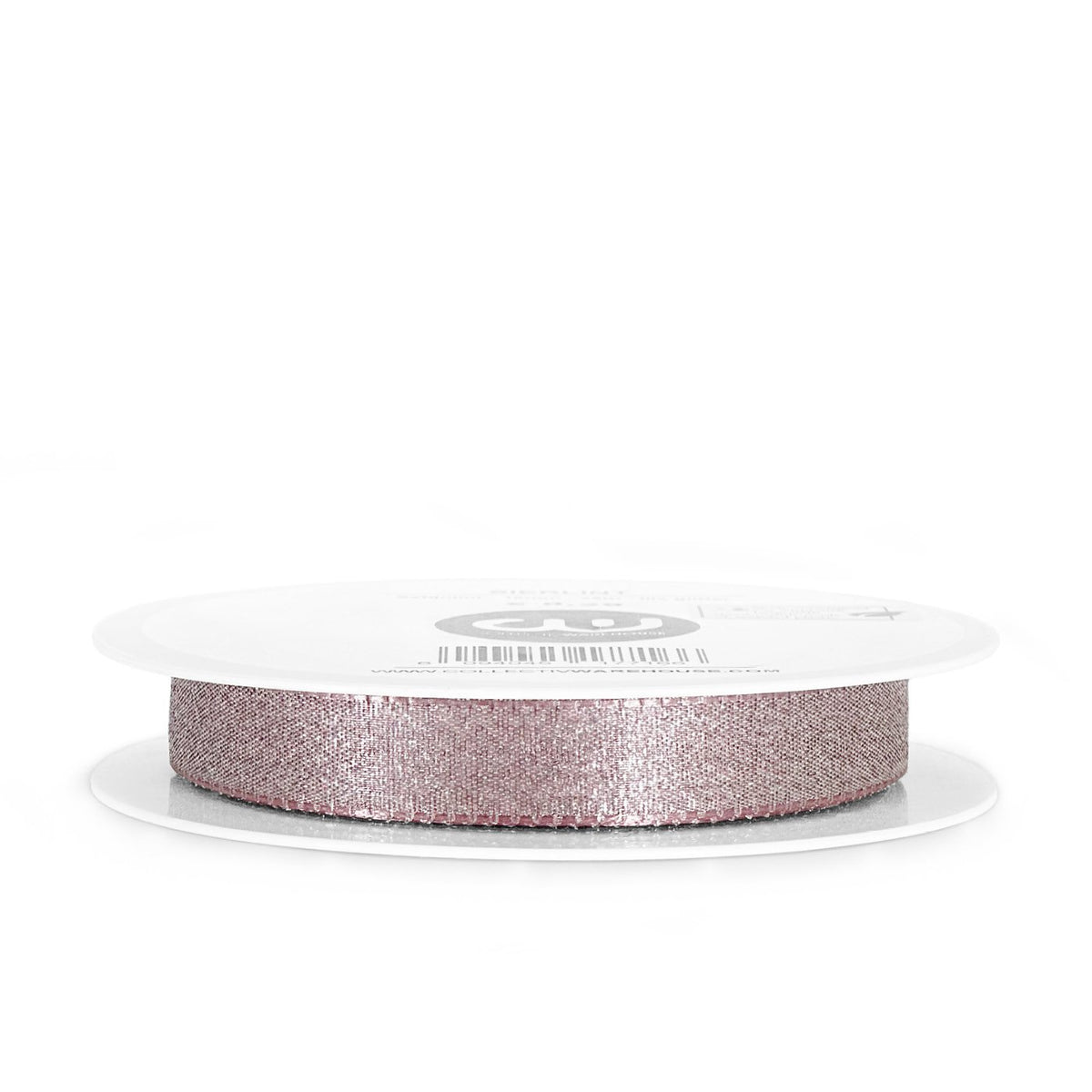 Satijnlint - 15mm - 25m - met glitter - lila