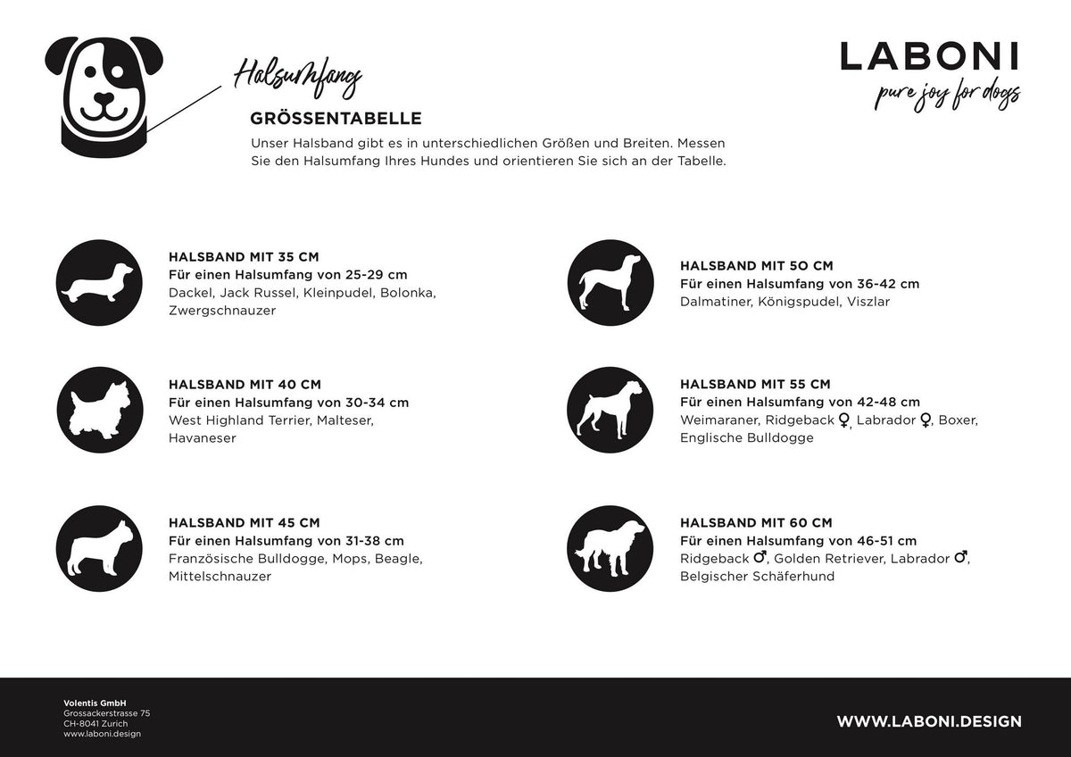 Giro leren halsband voor honden