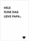 Lieve papa - wenskaart