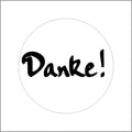 Etiket - Danke - 500 st
