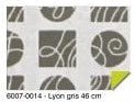 Deko-Bytrium Lyon Statische raamfolie Mini rol grijs 46cmx15mtr