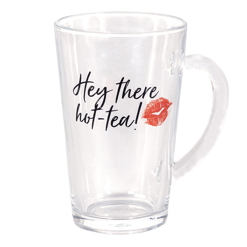 Mok 300 ml Glas Lippen Koffiemok