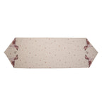 Tafelloper 50x160 cm Beige Katoen Teckel Tafelkleed