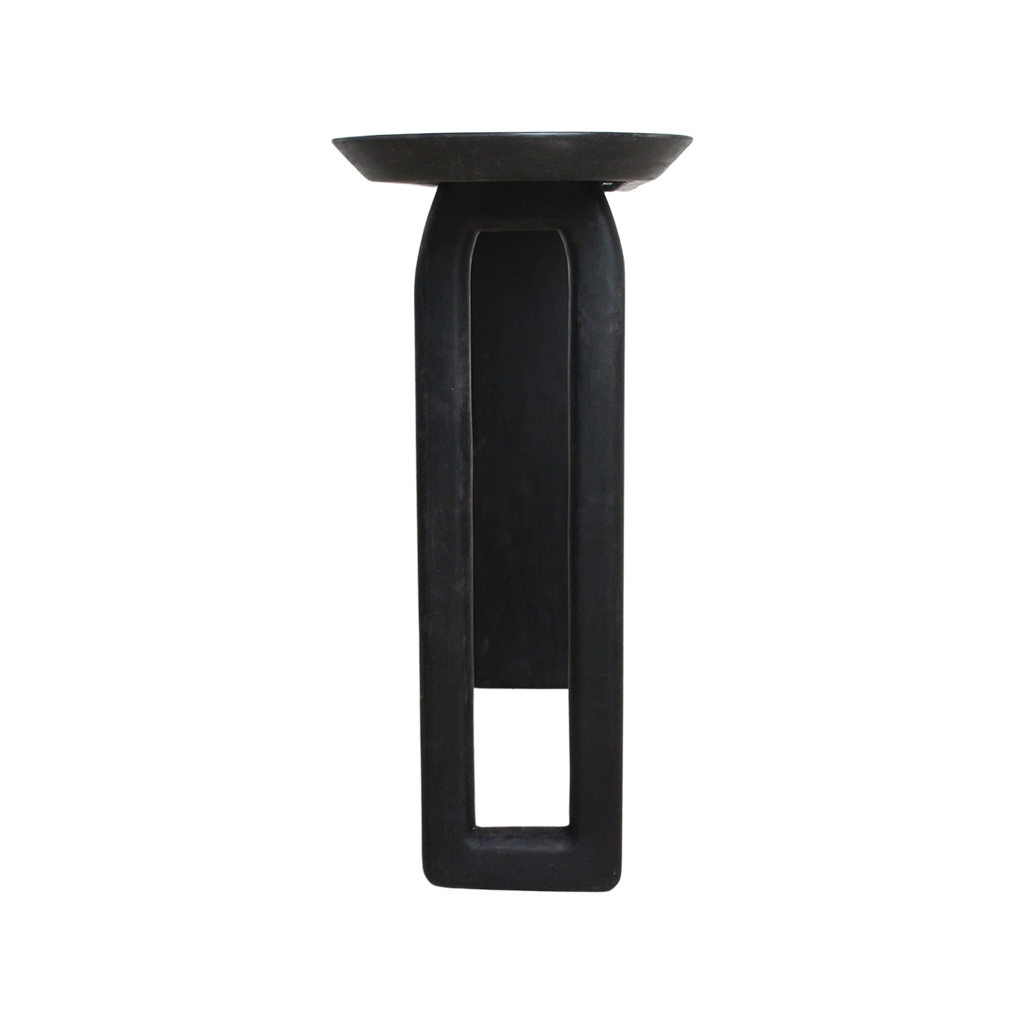Bullnose consoletafel zwart