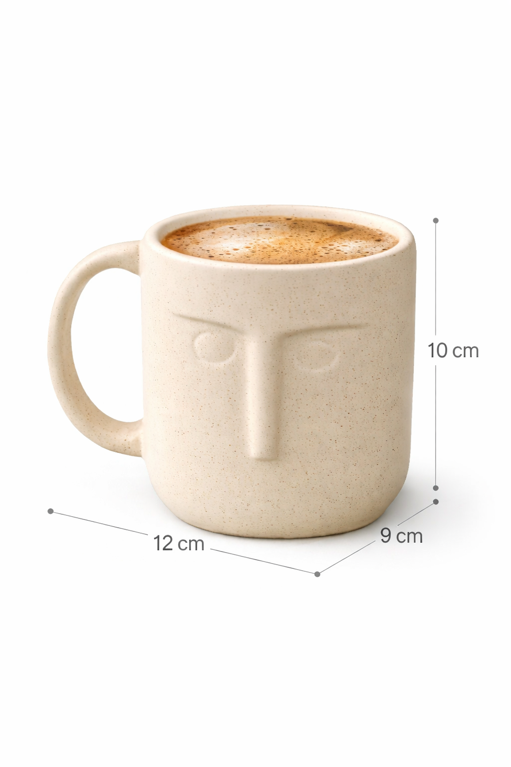 Moai keramische koffiemokset van 2