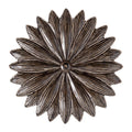 Decoratie schaal Bloem Bruin Keramiek Decoratie Schaal