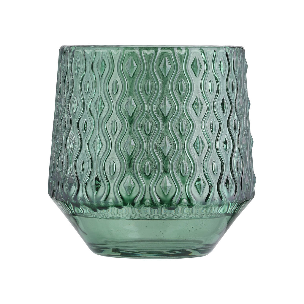 Windlicht Bezamby Groen 14x14cm