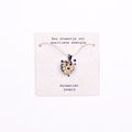 Steentje vol positieve energie- Dalmatiër jaspis