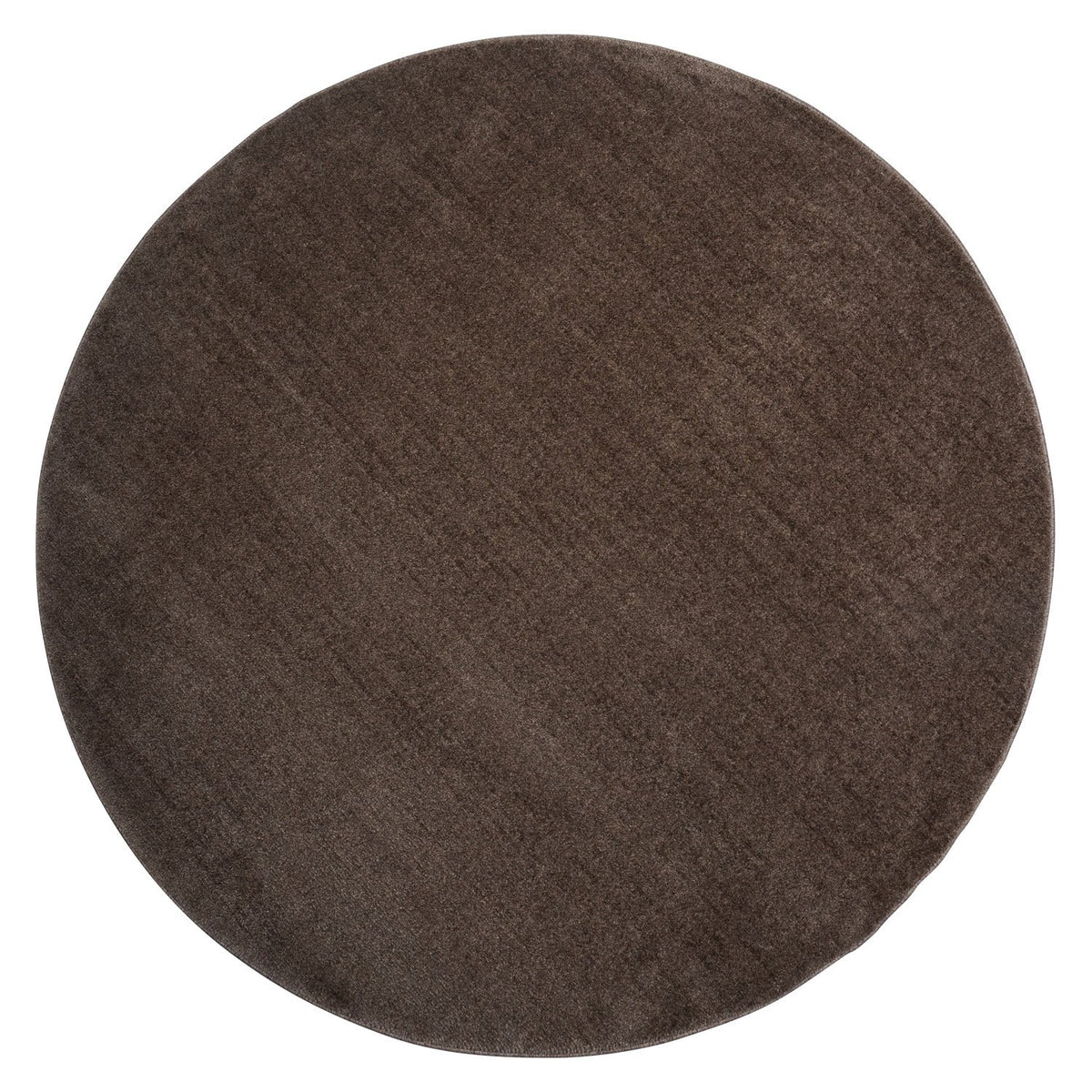 Vloerkleed Rich Bruin - Rond ø240 cm