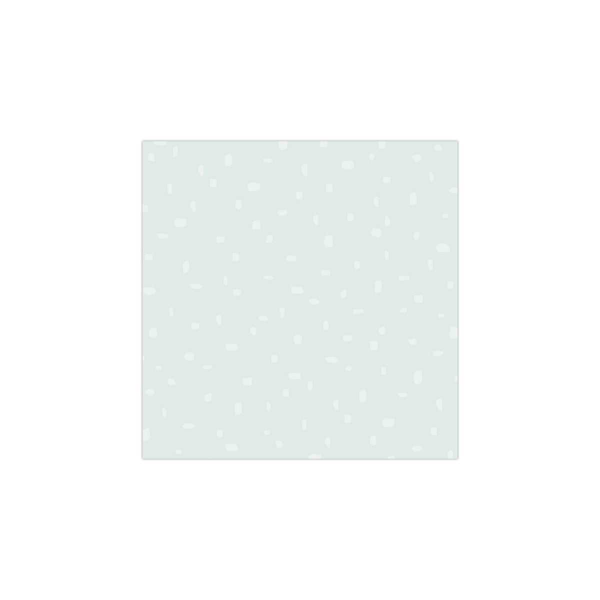 Mini Noteblock Minimal Dots mint, per 5 stuks