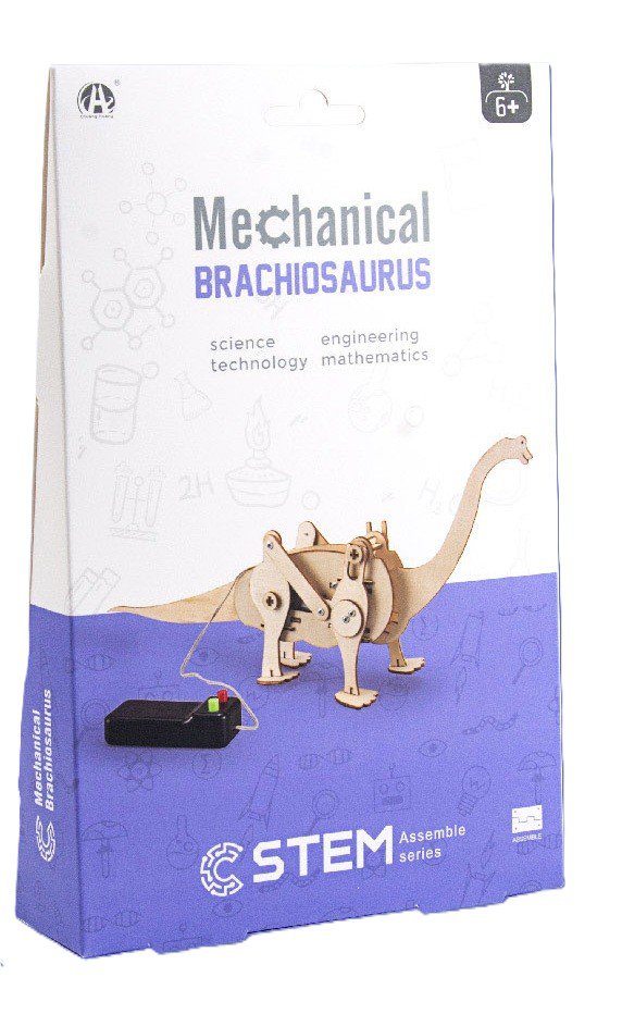 Bouwpakket Stem Brachiosaurus Dinosaurus Bestuurbaar- Science Kit