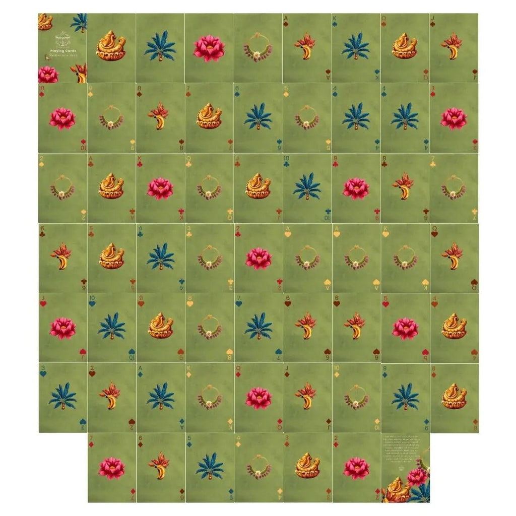 Speelkaarten – Backwaters-dek| Set van 2 | Premium op de kust geïnspireerd verzamelkaartspel voor cadeaus en thuisentertainment