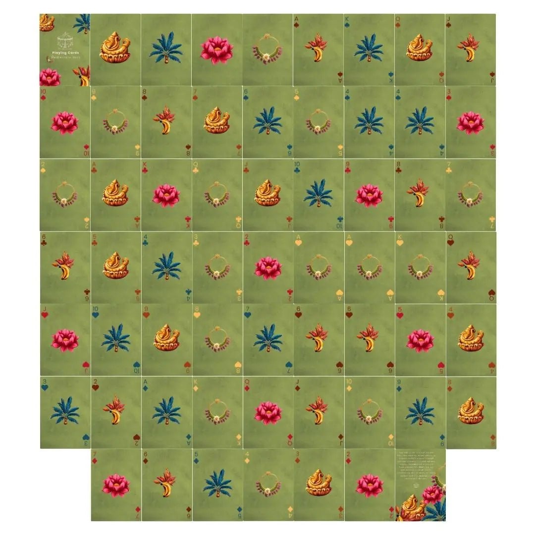 Speelkaarten – Backwaters-dek| Set van 2 | Premium op de kust geïnspireerd verzamelkaartspel voor cadeaus en thuisentertainment