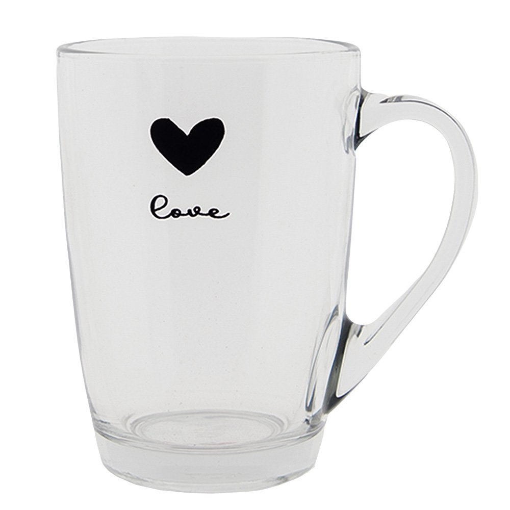 Theeglas 300 ml Glas Hart Theemok