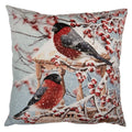 Kussenhoes 45x45 cm Blauw Polyester Vogels