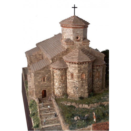 Bouwpakket Heiligdom van San Miguel de Aralar(Spanje)- Steen
