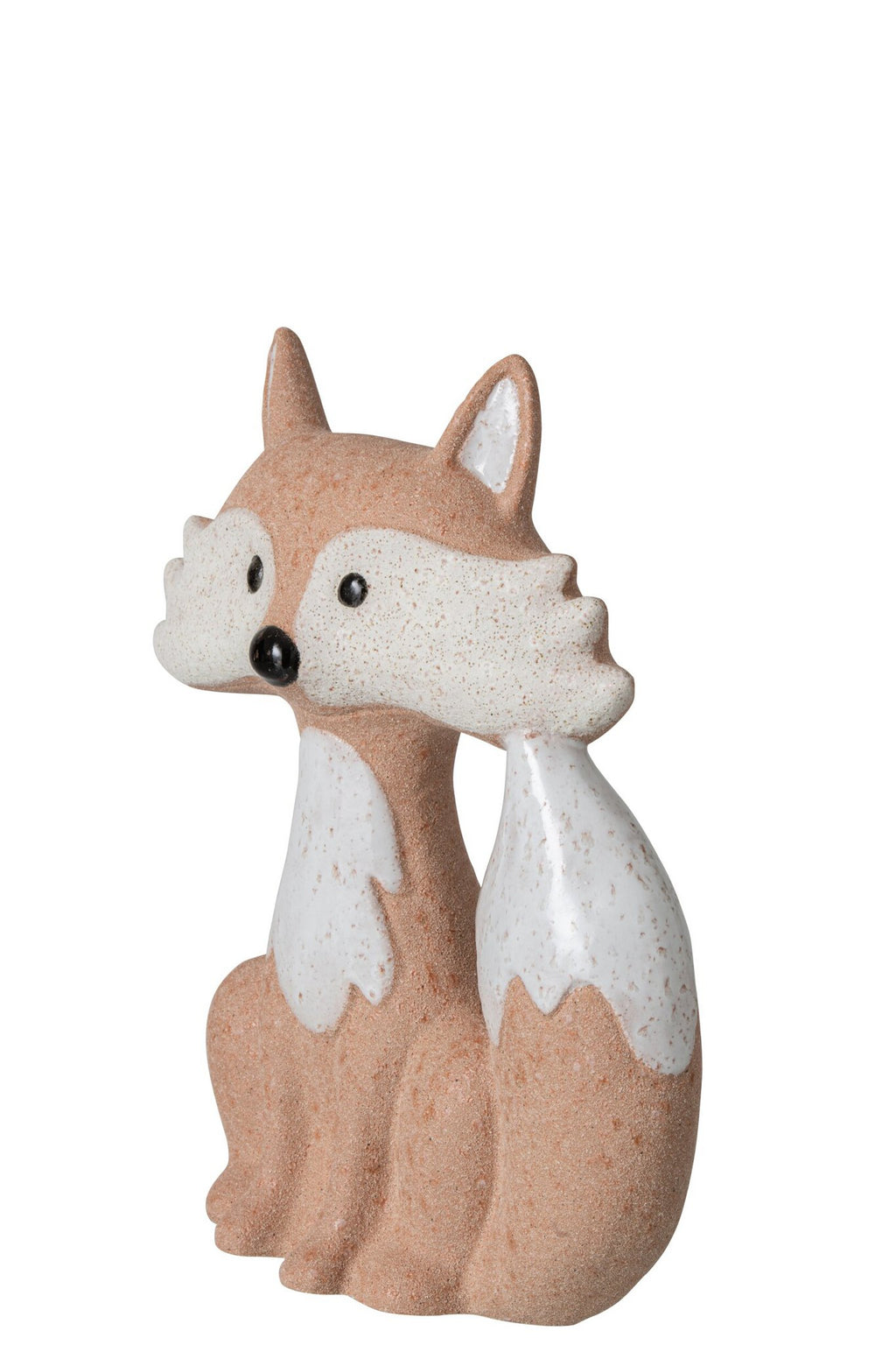 J-Line vos - steengoed - abrikoos/wit - large