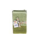 Gastendoekje 30x50cm pistachegroen Pixie - Set van 2